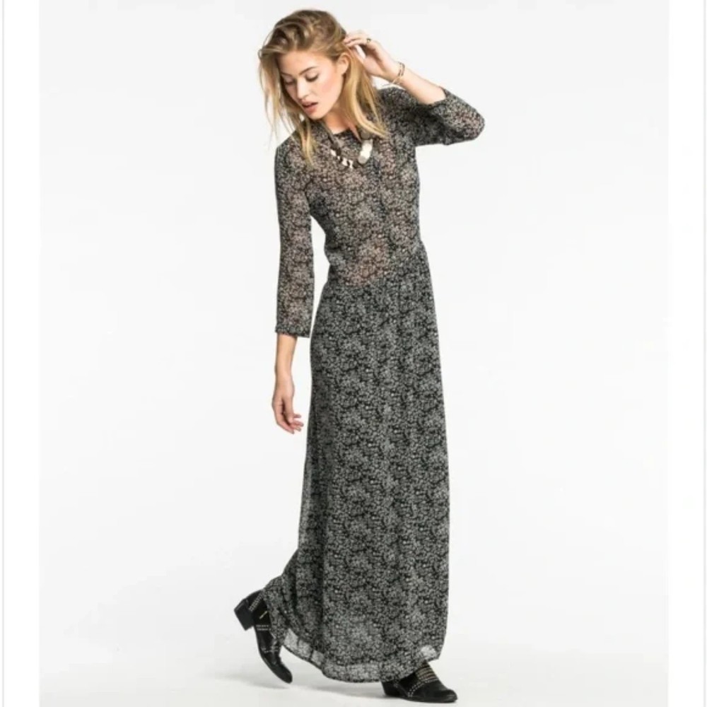 Maison & Scotch Maxi Floral Dress